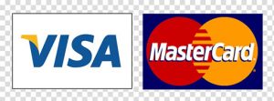 Mastercard, Paypal, Visa Accepted